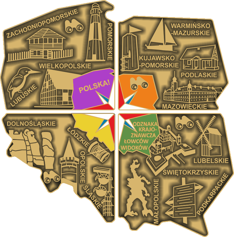 Odznaka krajoznawcza POLSKA!